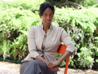 ROME - MAY 28: Somalian author Ayaan Hirsi Ali, former member of the Dutch parliament, attends the 7th edition of the Festival of Literature at Literature House on May 28, 2008 in Rome, Italy. (Photo by Elisabetta Villa/Getty Images)