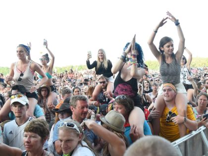 A general view of atmosphere during the 2015 Bonnaroo Music & Arts Festival - Day 4 on June 14, 2015 in Manchester, Tennessee. (Photo by Jason Merritt/Getty Images)