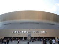 WATCH: The Roof of the Superdome Is on Fire