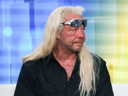 TV personality Duane Chapman aka Dog the Bounty Hunter visits "FOX & Friends" at FOX Studios on August 28, 2019 in New York City. (Bennett Raglin/Getty Images)