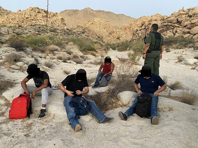 El Centro Sector agents rescue more groups of migrants in the Jacumba Wilderness Region. (