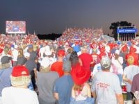 Trump Gets Big Numbers at GA Rally as GOP Pushes to Flip State Back