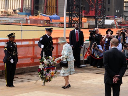 Queen Elizabeth II Visits The World Trade Center