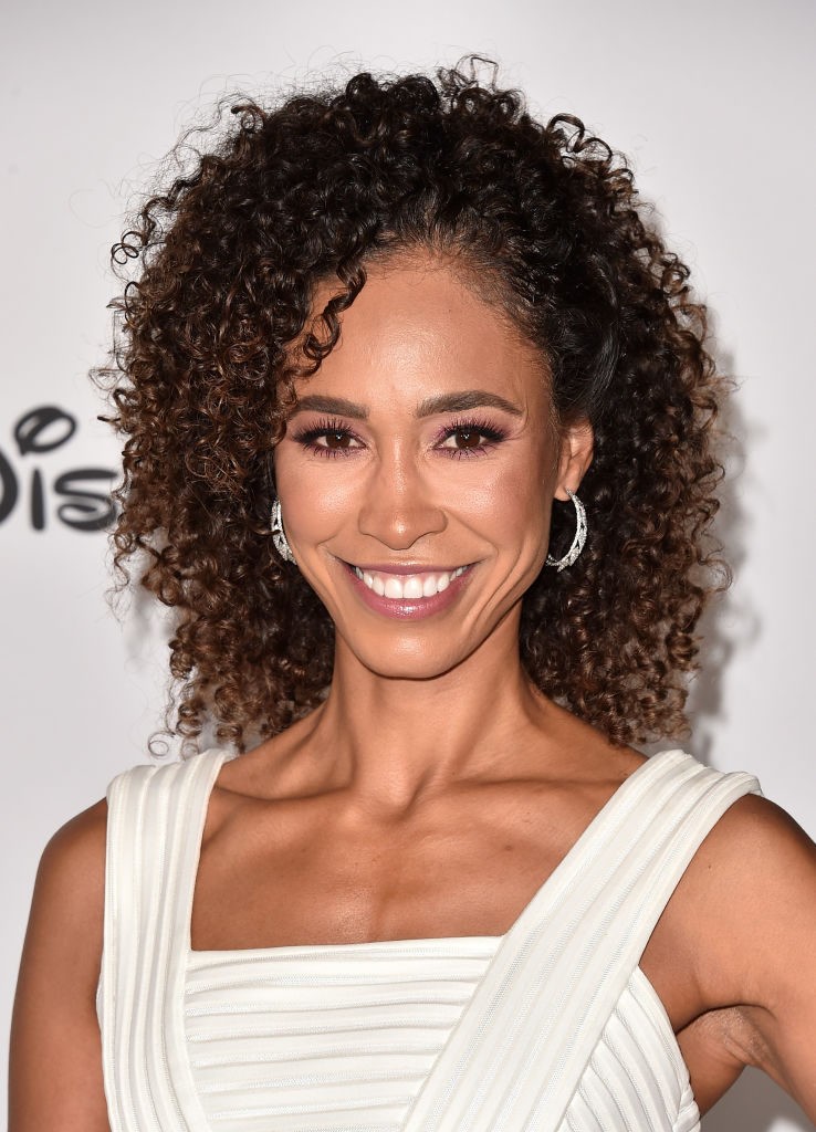 LOS ANGELES, CA - OCTOBER 06: Sage Steele attends Mickey's 90th Spectacular at The Shrine Auditorium on October 6, 2018 in Los Angeles, California. (Photo by Alberto E. Rodriguez/Getty Images)