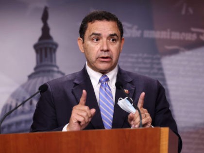 WASHINGTON, DC - JULY 30: U.S. Rep. Henry Cuellar (D-TX) speaks on southern border security and illegal immigration, during a news conference at the U.S. Capitol on July 30, 2021 in Washington, DC. Cuellar urged the Biden administration to name former Homeland Security Secretary Jeh Johnson as a border czar. …