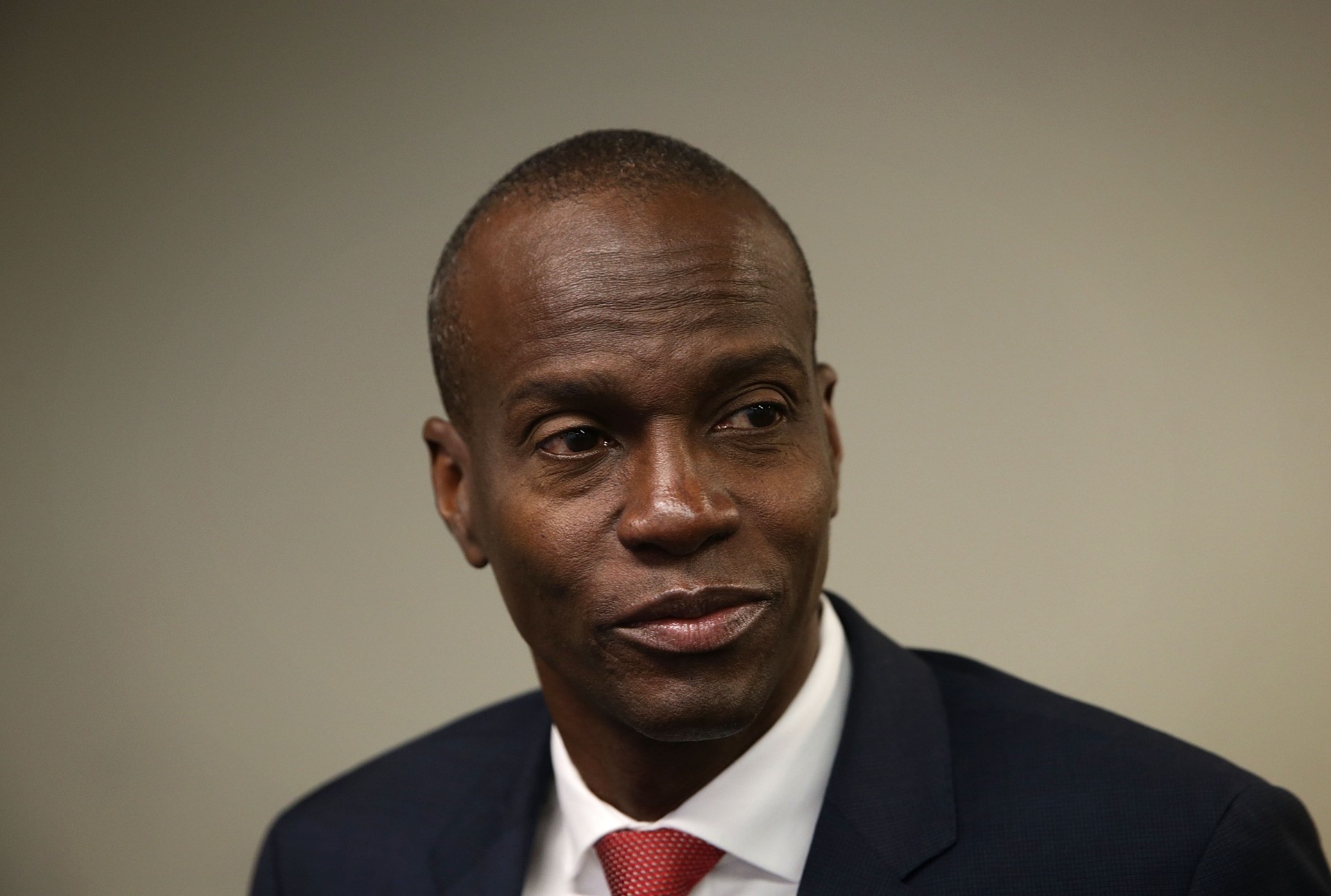 WASHINGTON, DC - APRIL 20: Haitian presidential candidate Jovenel Moise arrives at the National Press Club April 20, 2016 in Washington, DC. (Photo by Alex Wong/Getty Images)