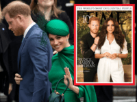 ‘Humbled’ Prince Harry Crouches Behind Meghan Markle on Cover of TIME Magazine