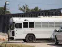 Haitian Migrants Overtake, Escape Border Patrol Transport Bus in Texas