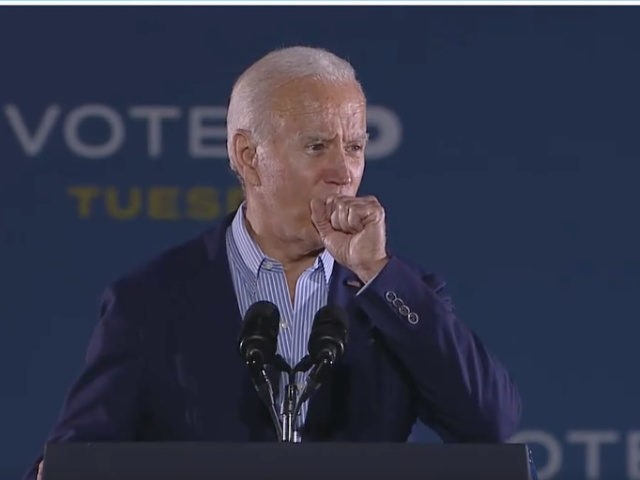 Joe Biden Coughing Fit in Speech for Newsom