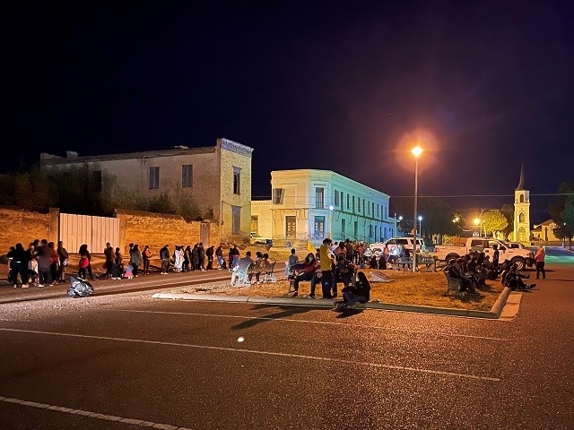 Central American migrants await transportation to Border Patrol processing centers after illegally entering the U.S. (Photo: Randy Clark/Breitbart Texas)