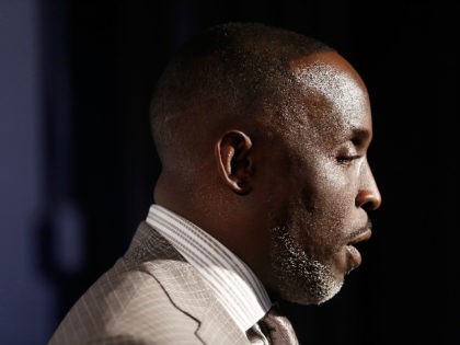 NEW YORK, NY - FEBRUARY 20: Actor Michael Kenneth Williams speaks to the media during An Evening Celebration: New Cinema from Haiti presented by Cine Institute and L'alliance Francaise at FIAF Gallery at the Florence Gould Hall on February 20, 2014 in New York, United States. (Photo by Jemal Countess/Getty …