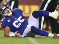 WATCH: Giants’ Nick Gates Suffers Gruesome Leg Injury on Thursday Night Football