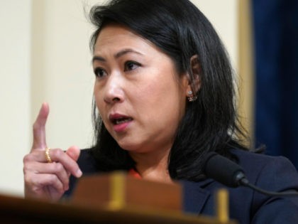 Rep. Stephanie Murphy (D-FL) questions witnesses during the House Select Committee investigating the January 6 attack on the U.S. Capitol on July 27, 2021 at the Cannon House Office Building in Washington, DC. Members of law enforcement testified about the attack by supporters of former President Donald Trump on the …