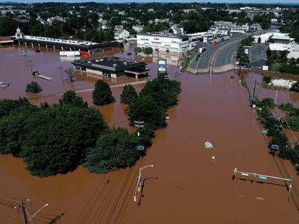 Tropical Depression Ida brought an unprecedented amount of rain to Northern New Jersey. Route 206 and the Raritan Mall are flooded in Raritan, N.J. on Thursday Sept. 2, 2021. Flood Damage