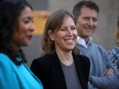 YouTube Boss Susan Wojcicki is all smiles