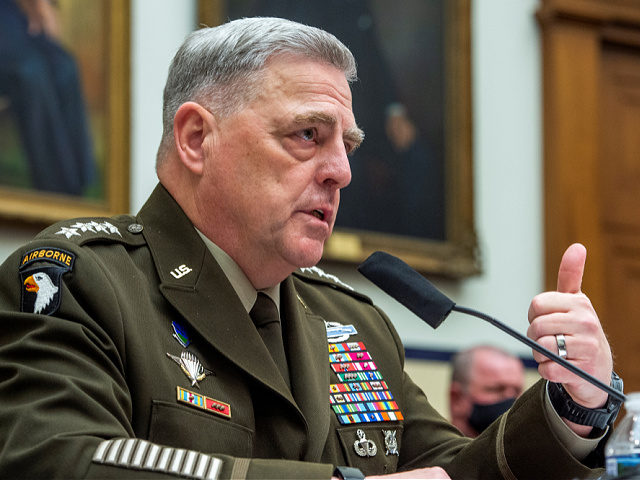 Chairman of the Joint Chiefs of Staff Gen. Mark Milley testifies before the House Armed Se
