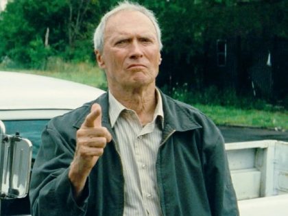 Clint Eastwood in a still from "Gran Torino" (2008).