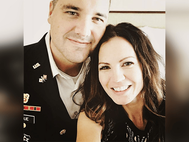 Army Lt. Col. Paul D. Hague, Jr. and his wife Katie