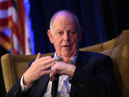 U.S. Congressman Tom O'Halleran speaking with attendees at the 2018 Arizona Manufacturing Summit hosted by the Arizona Manufacturing Council and the Arizona Chamber of Commerce & Industry at the Renaissance Downtown Hotel in Phoenix, Arizona.