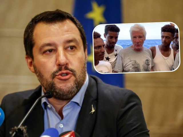 Italy’s Ex-Interior Minister Rips Richard Gere Ahead of Migrant Testimony: Stick to Acting