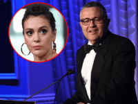 Alyssa Milano Calls out CNN for Giving Jeffrey Toobin a Platform