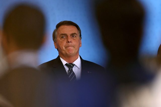 Brazilian President Jair Bolsonaro, seen here at National Volunteer Day, has issued a decr