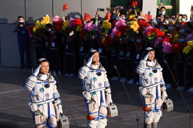 Three Chinese astronauts spent 90 days at the Tiangong space station