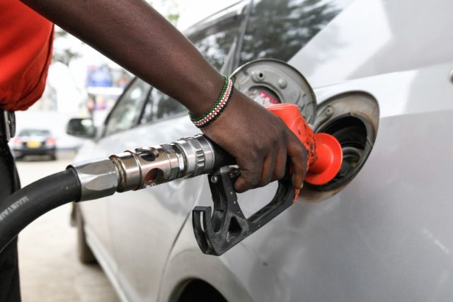 Petrol prices at the pump have gone up by about six percent in Nairobi