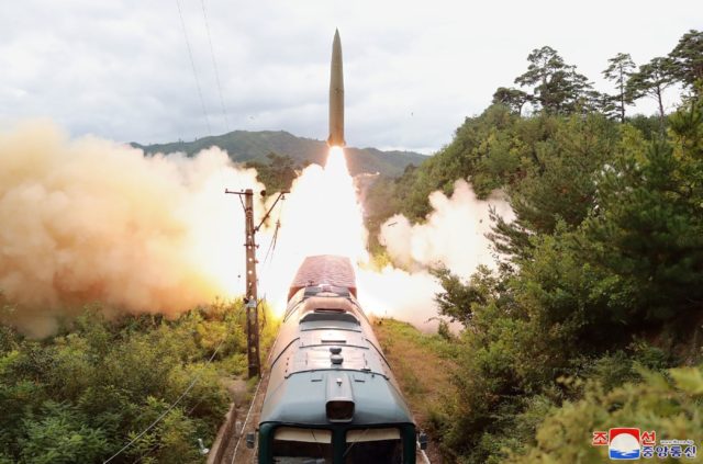 In the space of 48 hours, North Korea fired ballistic missiles, South Korea followed suit