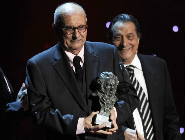 Spanish director Mario Camus also won an honorary Goya award in 2011, the Spanish equivale