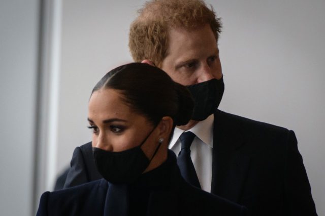 Prince Harry and Meghan Markle, the Duke and Duchess of Sussex, visit the One World Trade