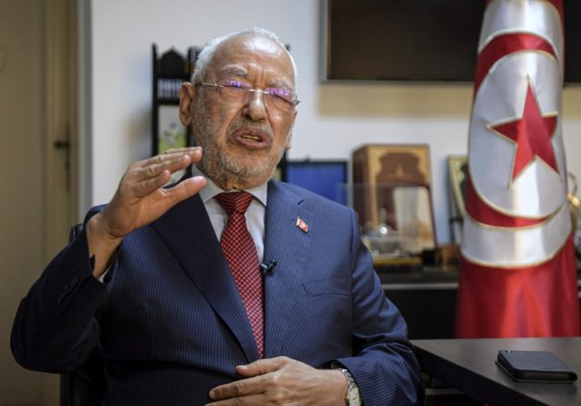 Tunisia's parliament speaker and head of the Islamist-inspired Ennahdha party Rached Ghann
