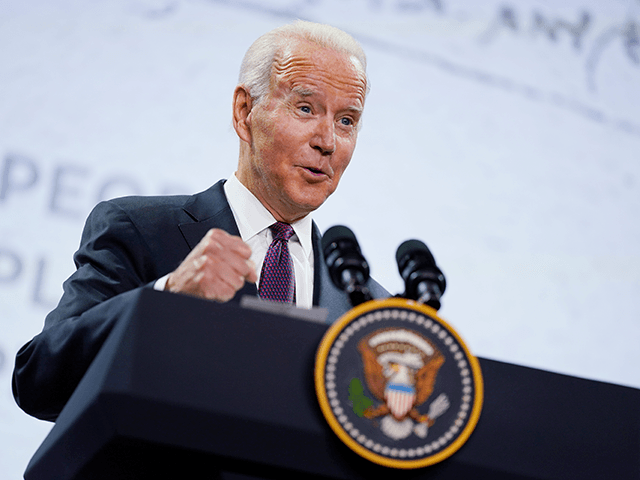 President Joe Biden speaks during a news conference at the conclusion of the G20 leaders summit, Sunday, Oct. 31, 2021, in Rome. (AP Photo/Evan Vucci)