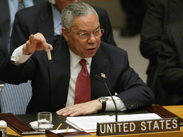 Colin Powell UN Security Council (Timothy A. Clary / AFP / Getty)
