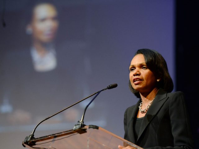 Former United States Secretary of State Condoleezza Rice speaks at Freed-Hardeman Universi