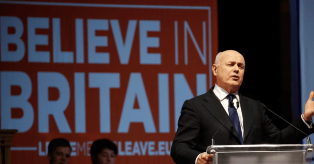 Exclusive: Sir Iain Duncan Smith Says Invest in UK Workers, Not China