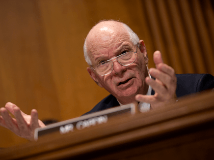 U.S. Sen. Ben Cardin (D-MD) questions Kelly Craft, President Trump's nominee to be Representative to the United Nations, at her nomination hearing before the Senate Foreign Relations Committee on June 19, 2019 in Washington, DC. Craft has faced extensive scrutiny for her ties to the coal industry, as well as …