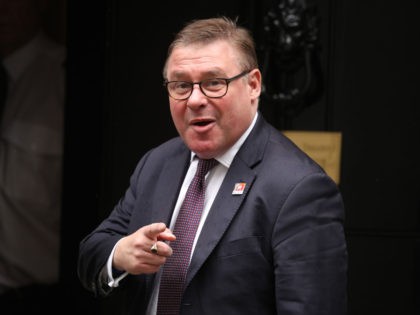LONDON, ENGLAND - OCTOBER 21: Conservative MP and Deputy Chairman of the European Research Group (ERG) Mark Francois arrives at 10 Downing Street on October 21, 2019 in London, England. Prime Minister Boris Johnson is pressing Parliament for a "straight up-and-down vote" on his Brexit deal, after he was forced …