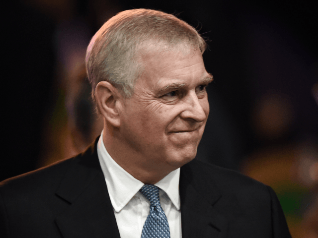 Britain's Prince Andrew, Duke of York leaves after speaking at the ASEAN Business and Investment Summit in Bangkok on November 3, 2019, on the sidelines of the 35th Association of Southeast Asian Nations (ASEAN) Summit. (Photo by Lillian SUWANRUMPHA / AFP) (Photo by LILLIAN SUWANRUMPHA/AFP via Getty Images)