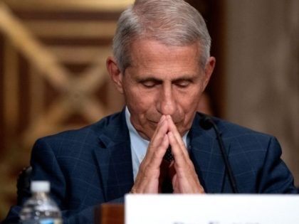 Dr. Anthony Fauci, director of the National Institute of Allergy and Infectious Diseases, listens during the Senate Health, Education, Labor, and Pensions Committee hearing on Capitol Hill in Washington,DC on July 20, 2021. (Photo by Stefani Reynolds / POOL / AFP) (Photo by STEFANI REYNOLDS/POOL/AFP via Getty Images)