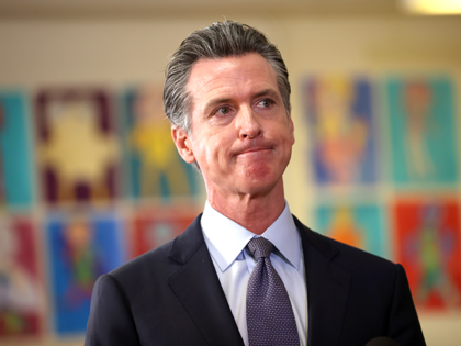California Gov. Gavin Newsom speaks during a news conference after meeting with students at James Denman Middle School on October 01, 2021 in San Francisco, California. California Gov. Gavin Newsom announced that California will become the first state in the nation to mandate students to have a COVID-19 vaccination in …