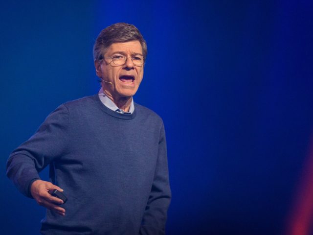TRONDHEIM, NORWAY - JUNE 21: Jeffrey Sachs gives a discussion on climate change and surviv