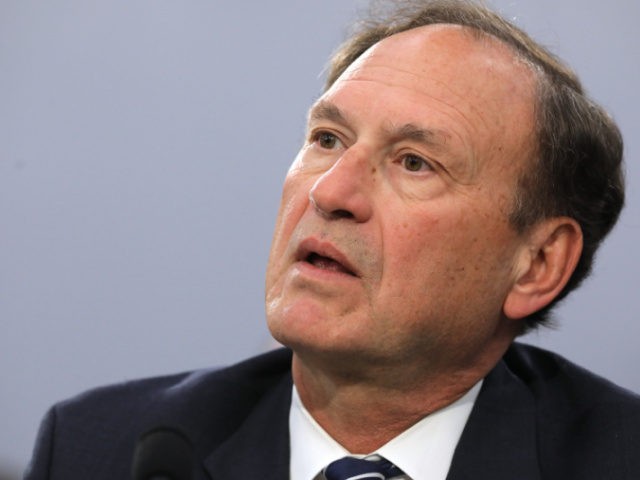 WASHINGTON, DC - MARCH 07: U.S. Supreme Court Associate Justice Samuel Alito testifies about the court's budget during a hearing of the House Appropriations Committee's Financial Services and General Government Subcommittee March 07, 2019 in Washington, DC. Members of the subcommittee asked the justices about court security, televising oral arguments …