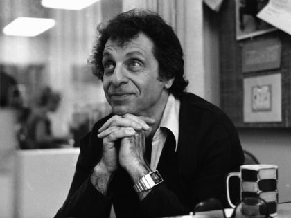 Mort Sahl sits for an interview in San Francisco shown on January 3, 1977. He first appeared on stage in San Francisco at Enrico Banducci's Hungry I in 1953. (AP Photo/Jim Palmer)