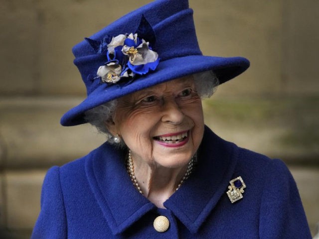 FILE - In this Tuesday, Oct. 12, 2021 file photo, Britain's Queen Elizabeth II, Patron, leaves after attending a Service of Thanksgiving to mark the Centenary of the Royal British Legion at Westminster Abbey in London. Queen Elizabeth II has been advised to rest for at least the next two …