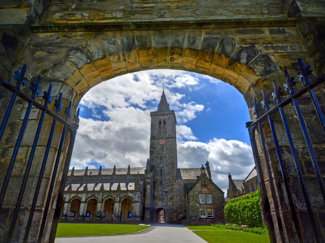 University of St Andrews - stock photo St. Andrews University (JByard/iStock/Getty Images)