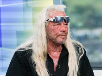 NEW YORK, NEW YORK - AUGUST 28:TV personality Duane Chapman aka Dog the Bounty Hunter visits "FOX & Friends" at FOX Studios on August 28, 2019 in New York City. (Photo by Bennett Raglin/Getty Images)