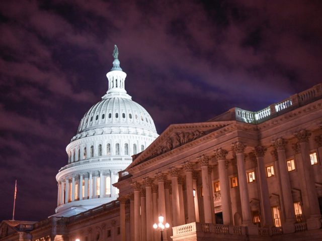 Dec 12, 2019; Washington, DC, USA; The United States Capitol Dome and the U.S. Senate foll