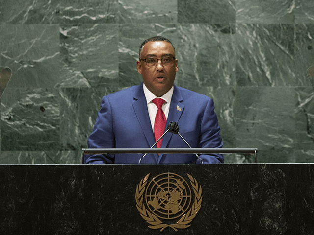 In this Saturday, Sept. 25, 2021 file photo, Ethiopia's Deputy Prime Minister and Minister of Foreign Affairs Demeke Mekonnen Hassen addresses the 76th session of the United Nations General Assembly at U.N. headquarters. Ethiopia's foreign ministry said in a statement Thursday, Sept. 30, 2021 that it is kicking out seven …