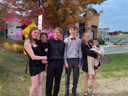 The four students, Piper Damien, Dominik Drwila, Savannah Lorenz, and Damin Green were dining in Fox Lake prior to their Homecoming dance, when a multiple vehicle collision occurred outside. (Johnsburg Police Department).